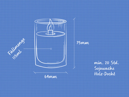 TMYLight Kärnten Duftkerze Sojawachs Holzdocht Klein Vanille Erdbeere Himbeere Persian Pomegranate Zimt Lagerfeuer 1001 Nacht Palo Santo Bitterorange Lavendel Orchidee Lebkuchen Kaffee